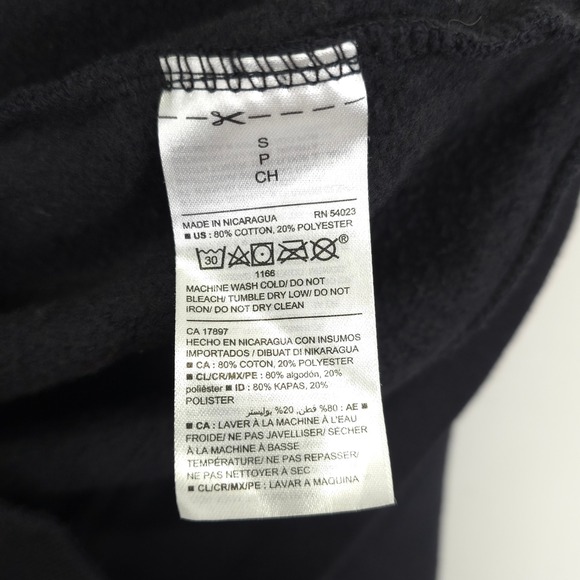 Old Navy Friends TV Series Logo Hoodie Black Pullover Sweatshirt Women S - Picture 8 of 10